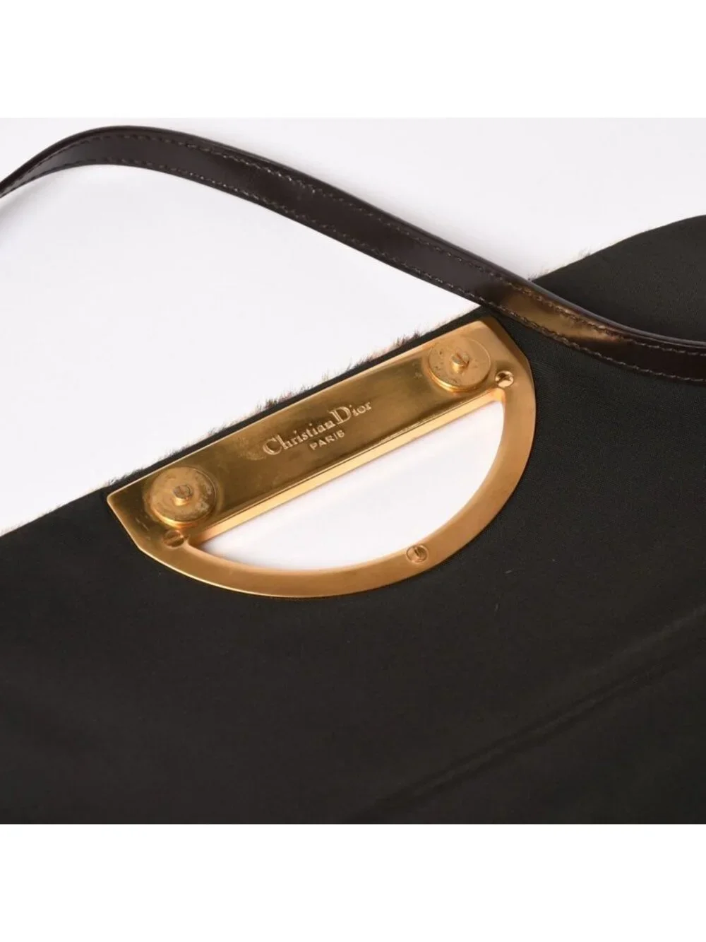 Dior Calf Hair Bag Malice Pearl Leopard Galliano